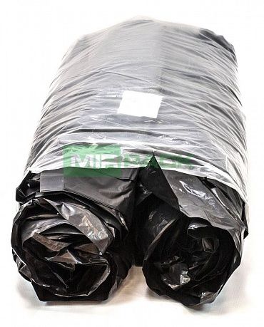 Мешки для мусора 120 л, 90 мкм, черные, в пачках, 100 шт. 2х слойные - Вид 4